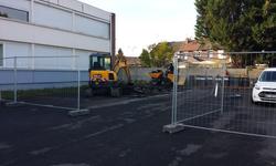 Début des travaux