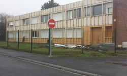 isolation extérieure en laine et fibre de bois