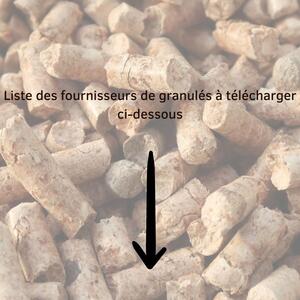 Liste des fournisseurs de granules a telecharger c